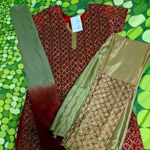 3 piece indian suit, new with tag, size small